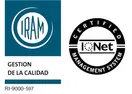 Insignia de certificación del Sistema de Gestión de Calidad